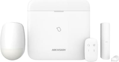 Hikvision DS-PWA96-Kit-WE AX PRO Alarm starterkit draadloos 868Mhz met kaartlezer, LAN, WiFi en 4G