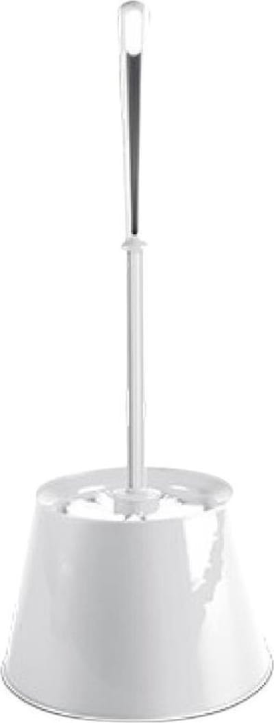 Hega Hogar Wc Borstel Met Houder Wit D15-37cm