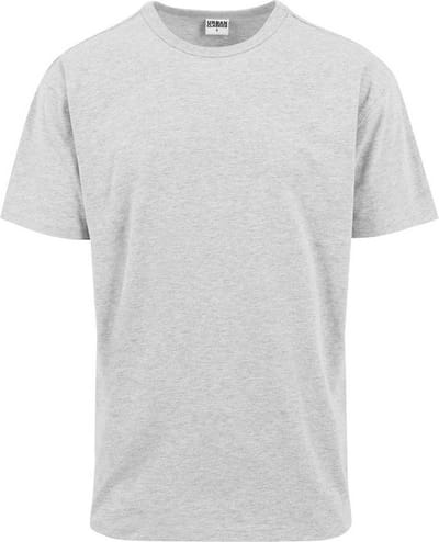 Urban Classics - Oversize Heren T-shirt - S - Grijs