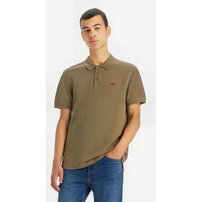Levi's Levis Polo Shirt Green Maat: XS | Poloshirts Outlet | Heren | Groen