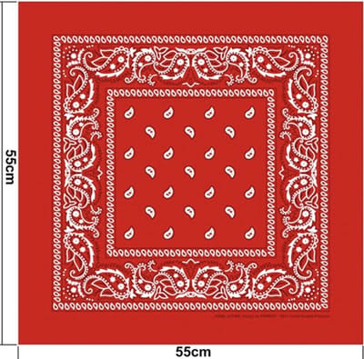 20 stuks - Boerenzakdoek roodBandana rood - Zakdoek rood