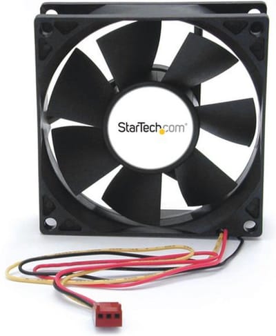 StarTech.com Case Fan 80mm - FANBOX2 - Case ventilator - 80mm - Black