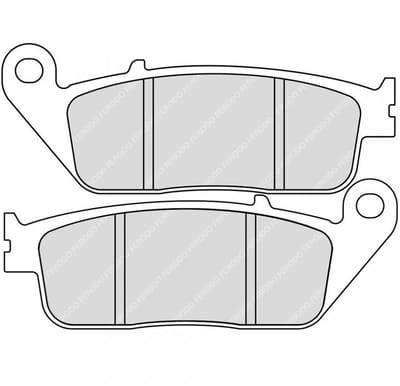 Plaquette de frein Ferodo pour Moto Honda 600 VT C SHADOW PC16 1994 à 1998 AV Neuf
