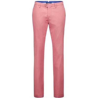 Gardeur Broek Savage-3 Organic Gabardine Cotton Blend Comfort Stretch Rosa / male