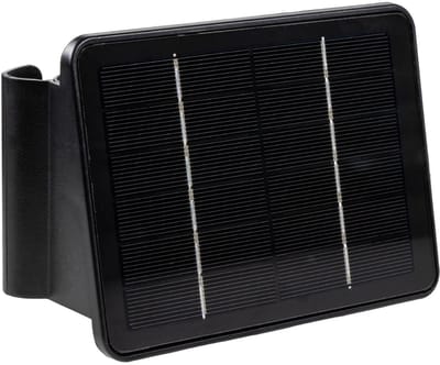 Solar buitenlamp - 50lm 2700K - Zwart - IP54 - Sensor
