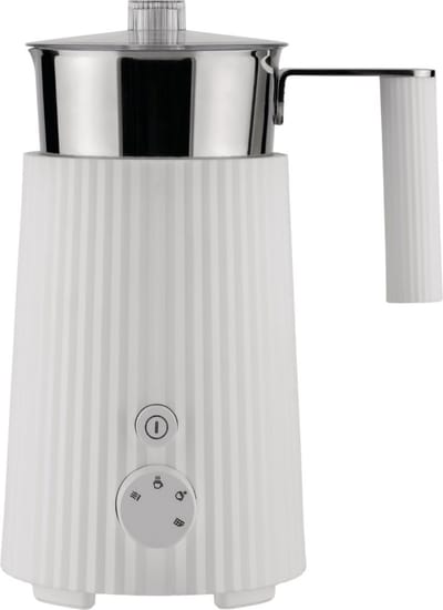 Melkopschuimer Alessi Plisse White