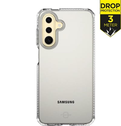 ITSKINS Doorzichtig Hoesje geschikt voor Samsung Galaxy A36 Telefoonhoesje Flexibel TPU | ITSKINS Level 2 SpectrumClear R Backcover Shockproof | Doorzichtig Telefoonhoesje Galaxy A36 | Schokbestendig Galaxy A36 Telefoonhoesje | Anti Shock Proof -
