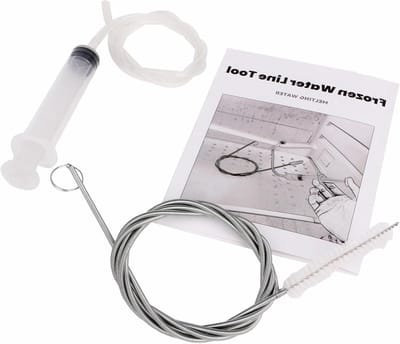 Koelkast Afvoer Tool - Water Lijn Reparatie - Verstopping Verhelpen - Flexibele Buis - 62.5 cm Lengte - Transparant