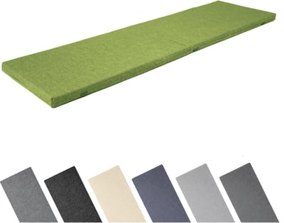 Garronda Bankkussen 140x40 cm – 4 cm dik – Waterafstotend & UV-bestendig – Groen GD-AM-Dino