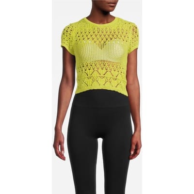 AllSaints Briar Top Zest Lime Green Größe: M | Blusen Outlet | Damen | Grün