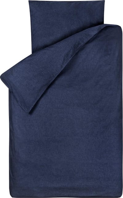 BINK Bedding Dekbedovertrek Bo Jeans junior 120x150 cm ( + 1 sloop 60 x 70 cm)
