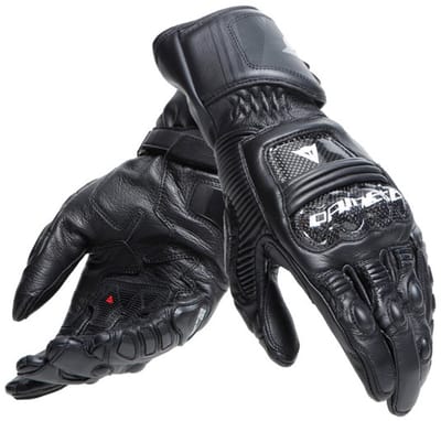 Dainese Druid 4 Zwart Zwart Charcoal Grijs - Handschoen