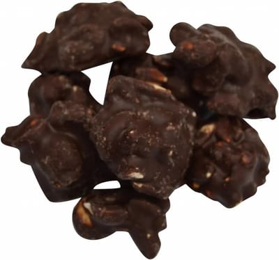 De Kruidenbaron - Choco pindarotsjes puur - zak 250 gram