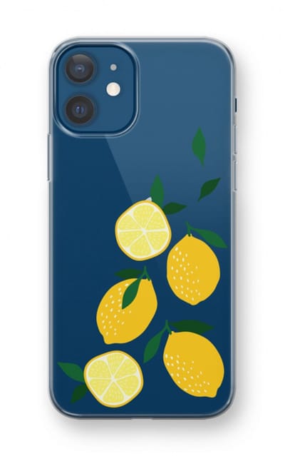 Case Company® - Hoesje geschikt voor iPhone 12 mini hoesje - You're my lemon - Soft Cover Telefoonhoesje - Bescherming aan alle Kanten en Schermrand