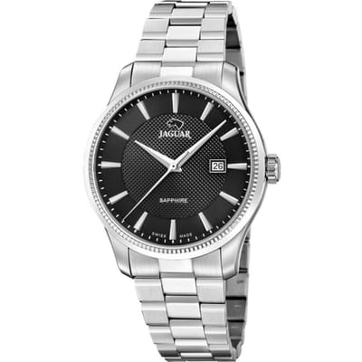 JAGUAR SWISS MADE MEN'S BLACK WATCH J1041/5