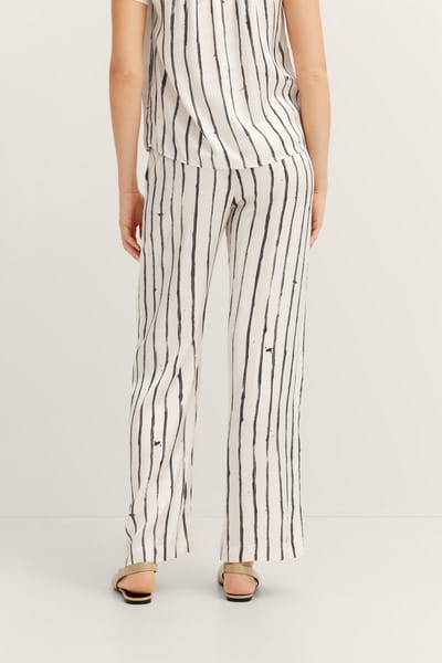 Bugatti Damen Broek met elastische tailleband