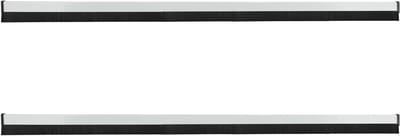 KOTARBAU® 2 stuks Borstelafdichting voor Deur, 100 cm, Wit, Automatische, PVC Tochtstrip Met Borstel, Zelfklevend, Insectenwerend, Geschikt Voor Binnendeur, Eenvoudige Montage