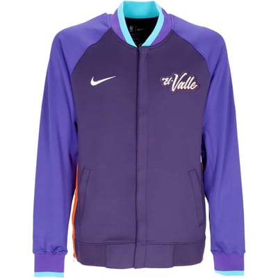 Heren College Sweatshirt Nba City Edition 2023/24 Showtime Jack Phosun Ink/dark Concord/briljant oranje/wit