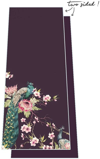 Love Generation ● Yoga Handdoek ● Tweezijdig ● Antislip ● Royal Peacock