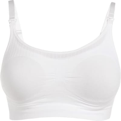 Noppies - maat M/L - Comfortabele naadloze voedingsbh - White