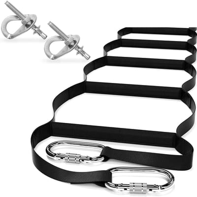 Reddingsladder 5 meter - Noodladder Klimladder - Veilige Ontsnapping - EU Gemaakt Duurzaam - Tot 200 kg