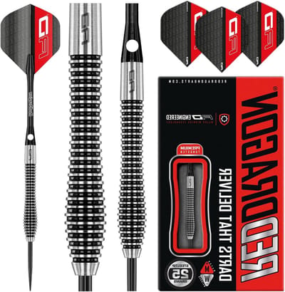 Dartpijlen Set - Professionele Darts - Precisie Werpen - 85% Tungsten Materiaal - 25 Gram - Zilver