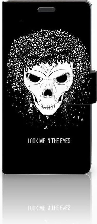 Telefoonhoesje met Naam Sony Xperia Z3 Skull Hair