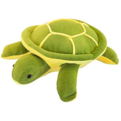 Jouet Compañon de Sommeil Oreiller Doux Poupée Apaisante Animaux Peluche Animal Tortue Marine Oreiller Tortue Jouet en Peluche Tortue Jouet en Peluche yellow