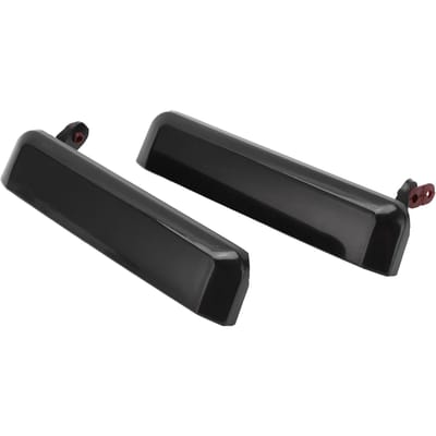 Paar Voor Buitendeurklink 8060701A10 Vervanging voor Nissan D21 Hardbody Pickup 1986‑94 black