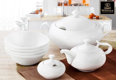 Wilmax - Olivia Porseleinen Theepot – 2250 ml - 1 stuk