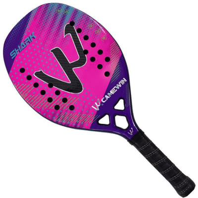 Nieuwe Dunne Strandrackets 3K Koolstofvezelmateriaal Sterkte Hoger Zwaaien Krachtiger purple