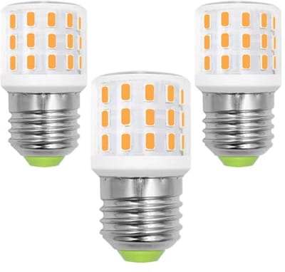 E27 LED-gloeilampen voor badkamer en woonkamer - 4W 625 lumen - Warm wit 3000K - 3-pack