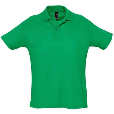 SOLS Heren Zomer II Poloshirt (Kelly Groen)
