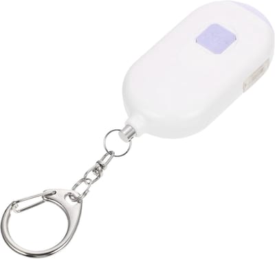 Persoonlijk Alarm - Veiligheidssirene Noodalarm - Noodsituatie Hulp - Met LED Lampje - 2 Stuks - Wit