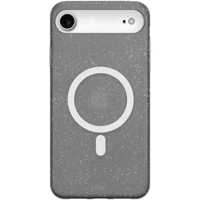 xoxo Wildhearts Sparkle Away Black - Hoesje geschikt voor iPhone 17 Air MagSafe - Hoesje met glitters - Shockproof case - Glitterhoesje - Magnetisch telefoonhoesje - Zwart