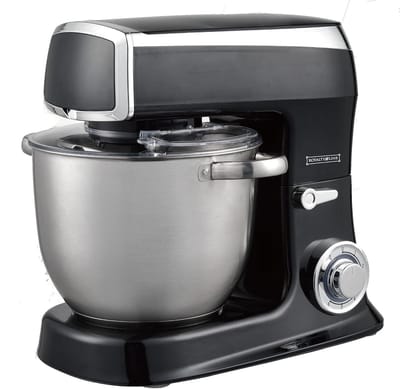 Krachtige Keukenmachine 2100W met 7.5L RVS Kom en Diverse Accessoires Zwart