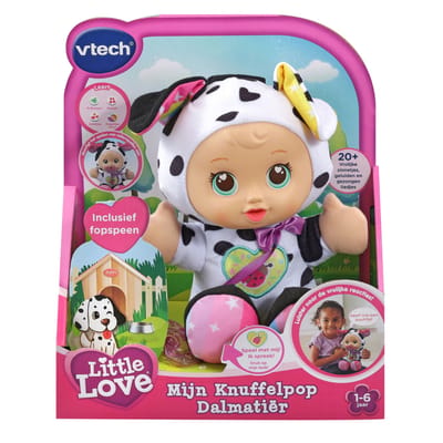 VTech Little Love Mijn Knuffelpop Dalmatiër - Interactieve Knuffel - 1 tot 6 Jaar