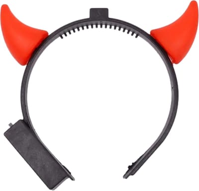 Duivel hoorntjes - Accessoires - Oortjes - Diadeem - Carnaval accessoires - Halloween - Met LED verlichting