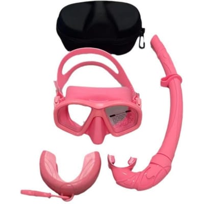 Professionele tweedelige set voor volwassenen van vloeibare siliconen voor snorkelen one size