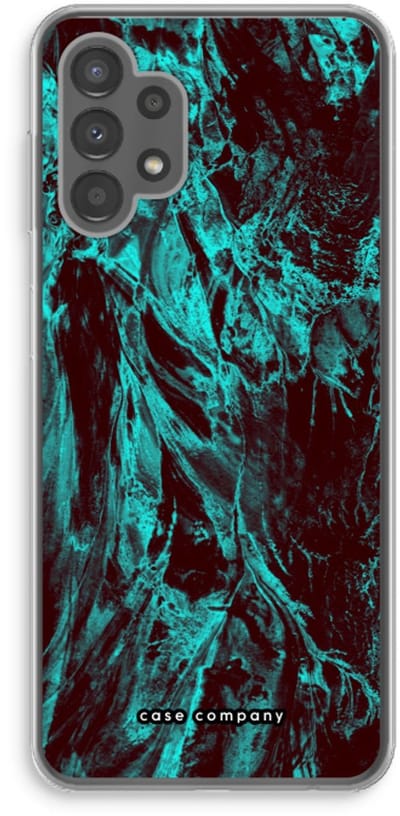Case Company® - Hoesje geschikt voor Samsung Galaxy A13 4G hoesje - Ice Age - Soft Cover Telefoonhoesje - Bescherming aan alle Kanten en Schermrand