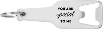 Akyol - jij bent speciaal voor mij flesopener - Liefde - familie vrienden - cadeau - 105 x 25mm