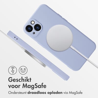 imoshion Hoesje - Geschikt voor Apple iPhone 13 - Color Backcover geschikt voor MagSafe - Lila