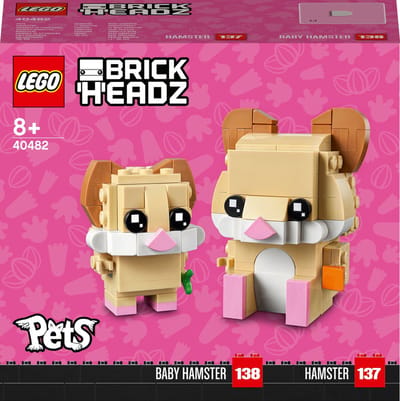 LEGO Iconic Hamster 40482, Bouwpakket, 8 jaar, Kunststof, 0 stuk(s), 241 g