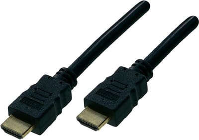 Schwaiger HDMI Aansluitkabel HDMI-A-stekker, HDMI-A-stekker 0.70 m Zwart HDM0070043 4K UHD, Vergulde steekcontacten HDMI-kabel