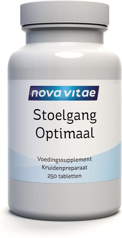 Nova Vitae - Stoelgang Optimaal - Tabletten voor een ideale Stoelgang - met Senna - 250 tabletten