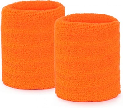 Go Go Gadget - 2-Pack #Oranje #Pols #Zweetbandjes