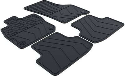 Rubber Automatten geschikt voor Audi A3 8Y - 2020-heden - 4-delig - Uitvoering: Limousine / Sportback | MHEV (48V)