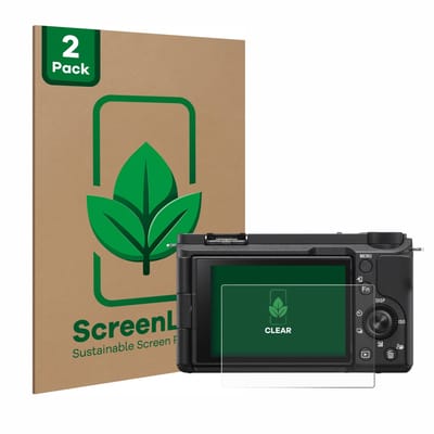 2 Stuks Screenprotector voor Sony Alpha ZV-E10 II - Hoogwaardige Beschermfolie transparant