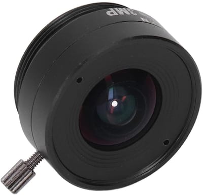 Dailygoods- Groothoeklens 2,1mm CS-vatting - Hoge Definitie - Aluminium - Camera Accessoires - Geschikt voor Beveiligingscamera's - Eenvoudige Installatie - Cameralenzen