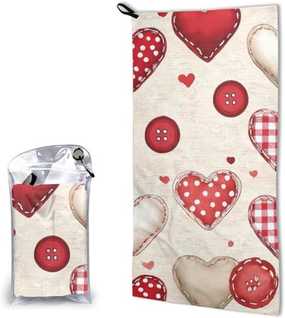Microvezel Handdoek - Sneldrogend Absorberend - Actief Leven - Inclusief Opbergzakje - 80 x 40 cm - Meerkleurig
